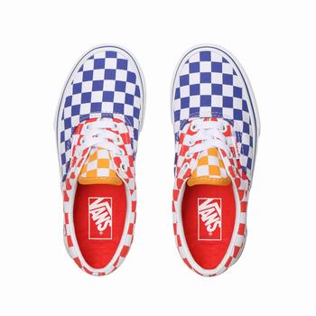 Detske Tenisky Vans Tri Checkerboard Era (8-14+ years) Viacfarebný/Biele VA75GICQH